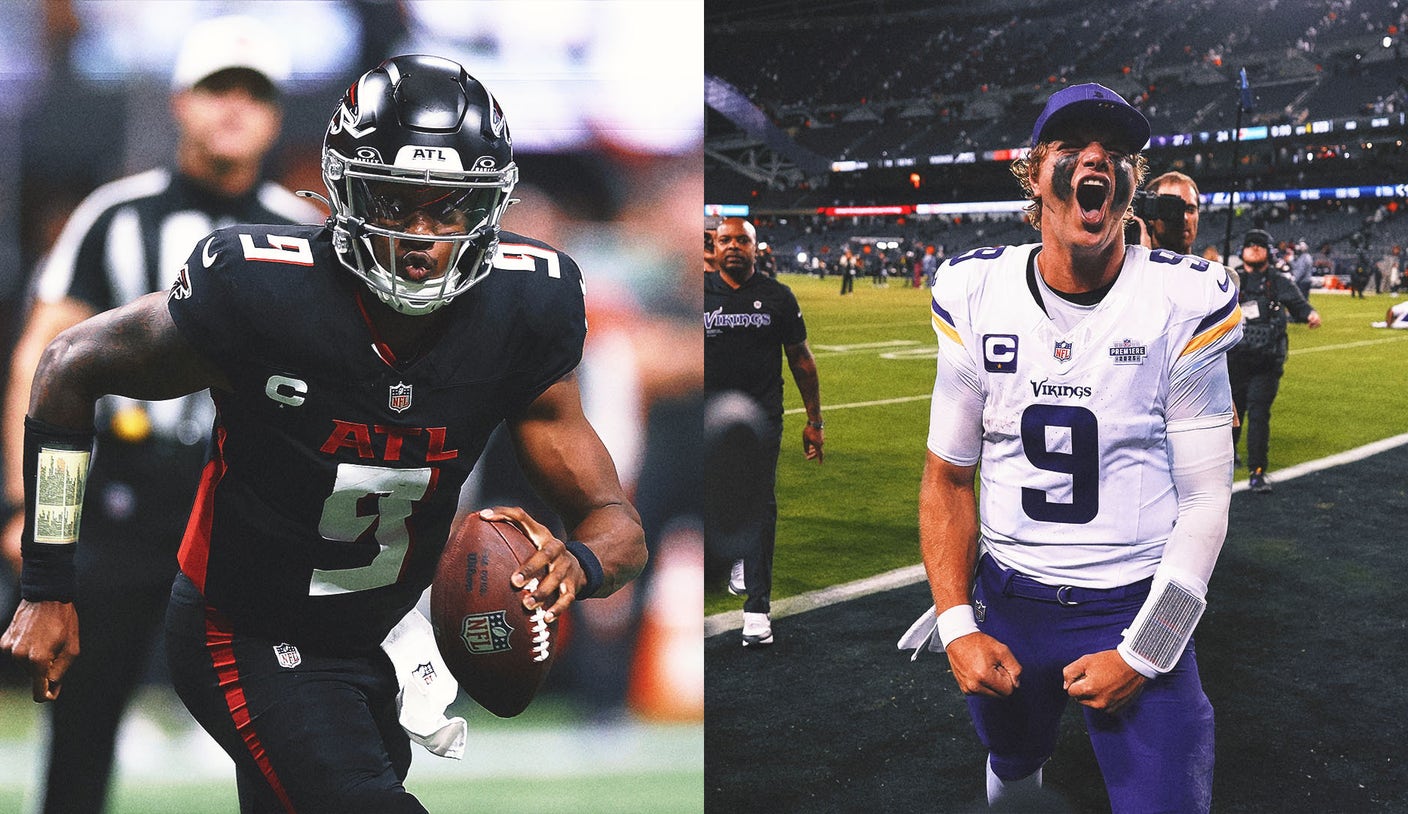 Falcons vs. Vikings Live Updates, Score: Michael Penix Jr., J.J. McCarthy Face Off on Sunday Night