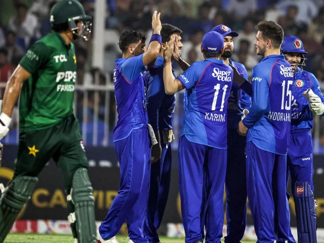 Nabi spins Afghanistan to victory over Pakistan in tri-series clash | The Express Tribune
