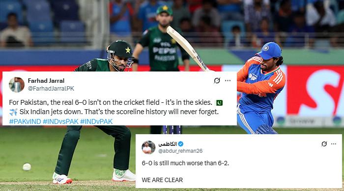 'National game to down Indian jets': Fans turn to '6-0' after Asia Cup loss