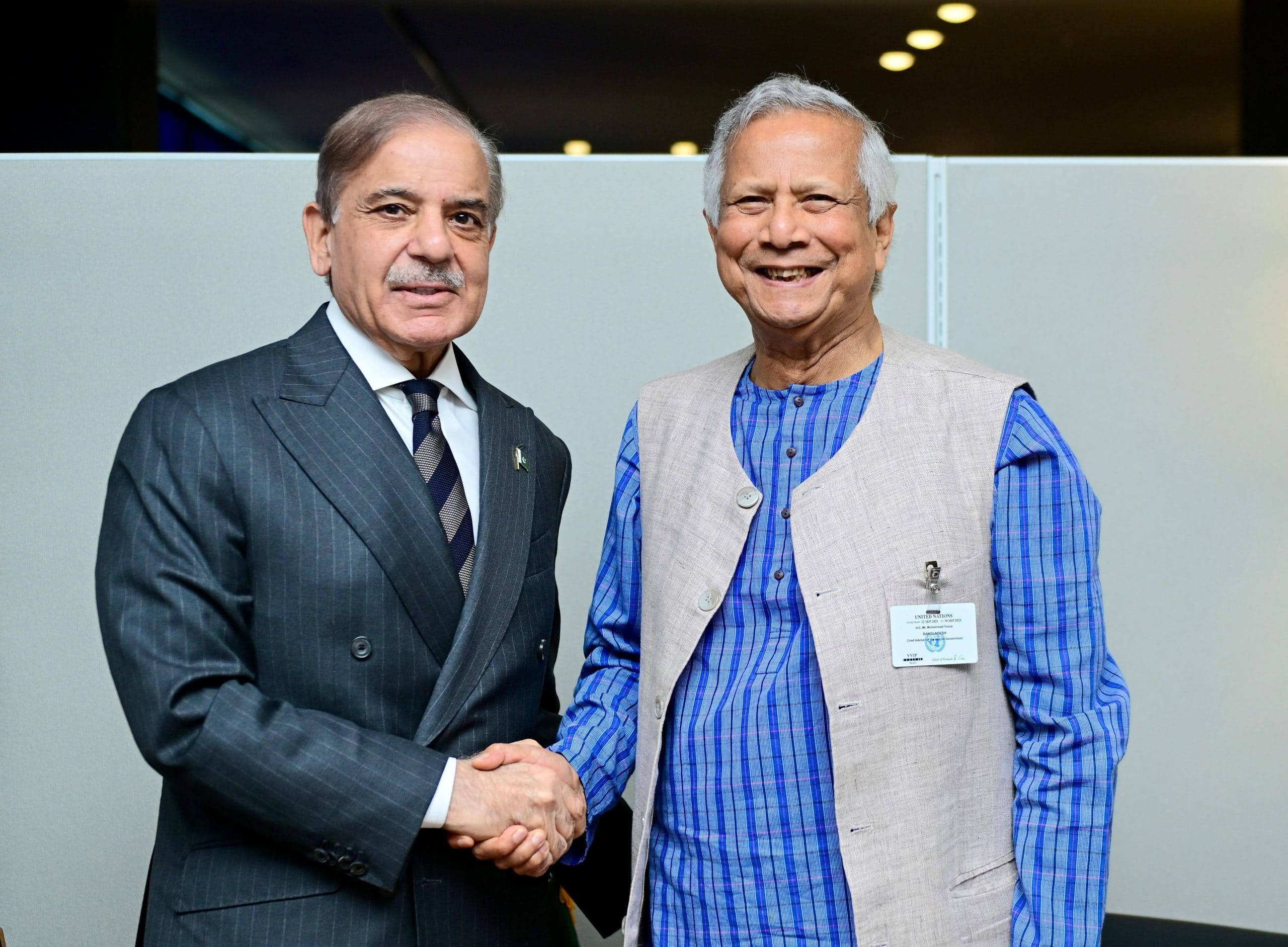 PM Shahbaz, Professor Yunus discuss Trade, Cultural collaboration at UNGA
