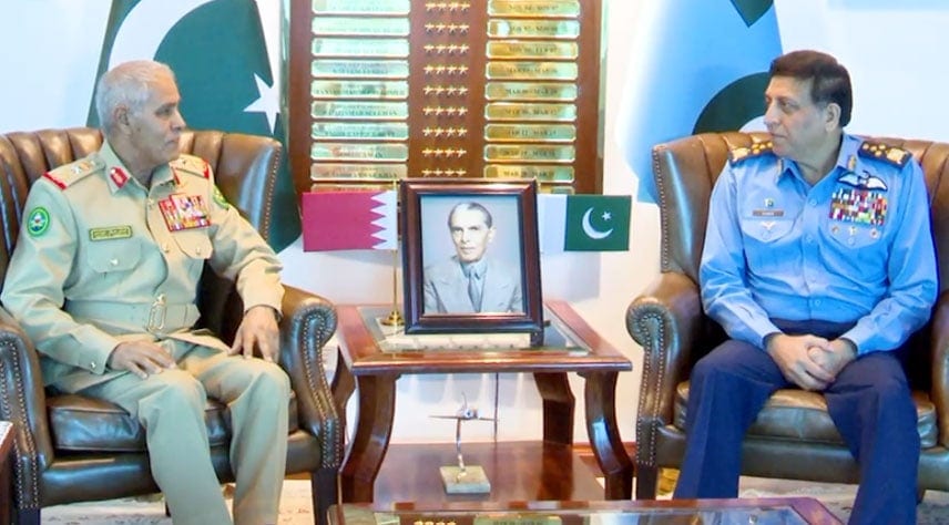Pakistan Bahrain Air Chiefs Meet To Strengthen Military Ties