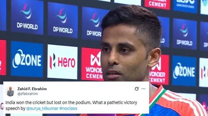 'Pathetic victory speech': Indian captain slammed for politicising Asia Cup victory against Pakistan