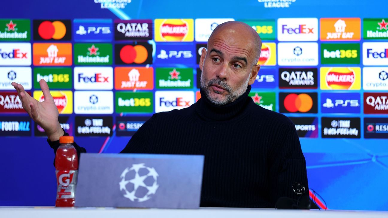 Pep: ‘Apparently’ Man City aren’t UCL contenders