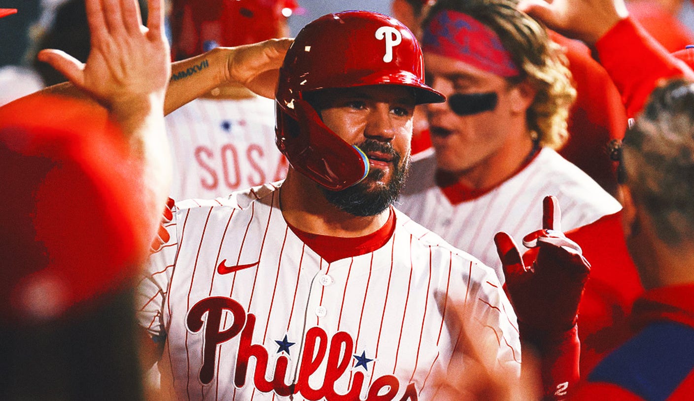 Schwarber Leads Phillies in Record-Setting HR Party, Clinch Playoff Bye