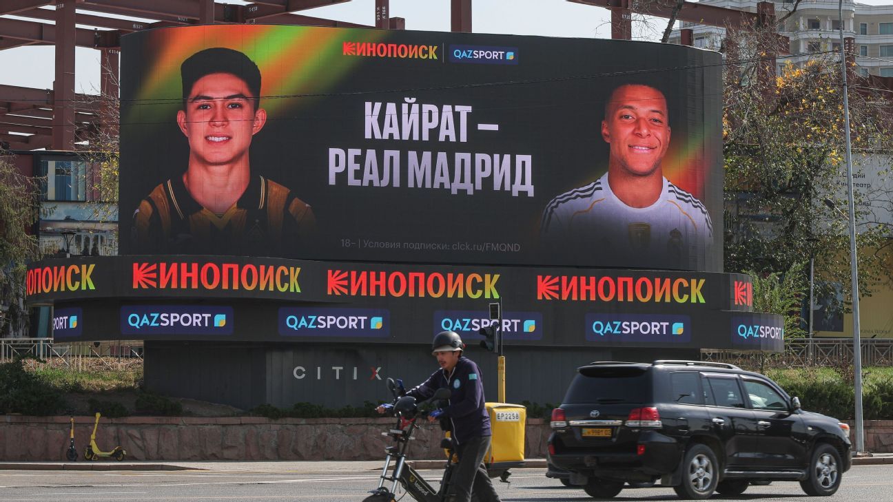 Uncharted territory: Real Madrid travel 4,000 miles east in historic Champions League trip