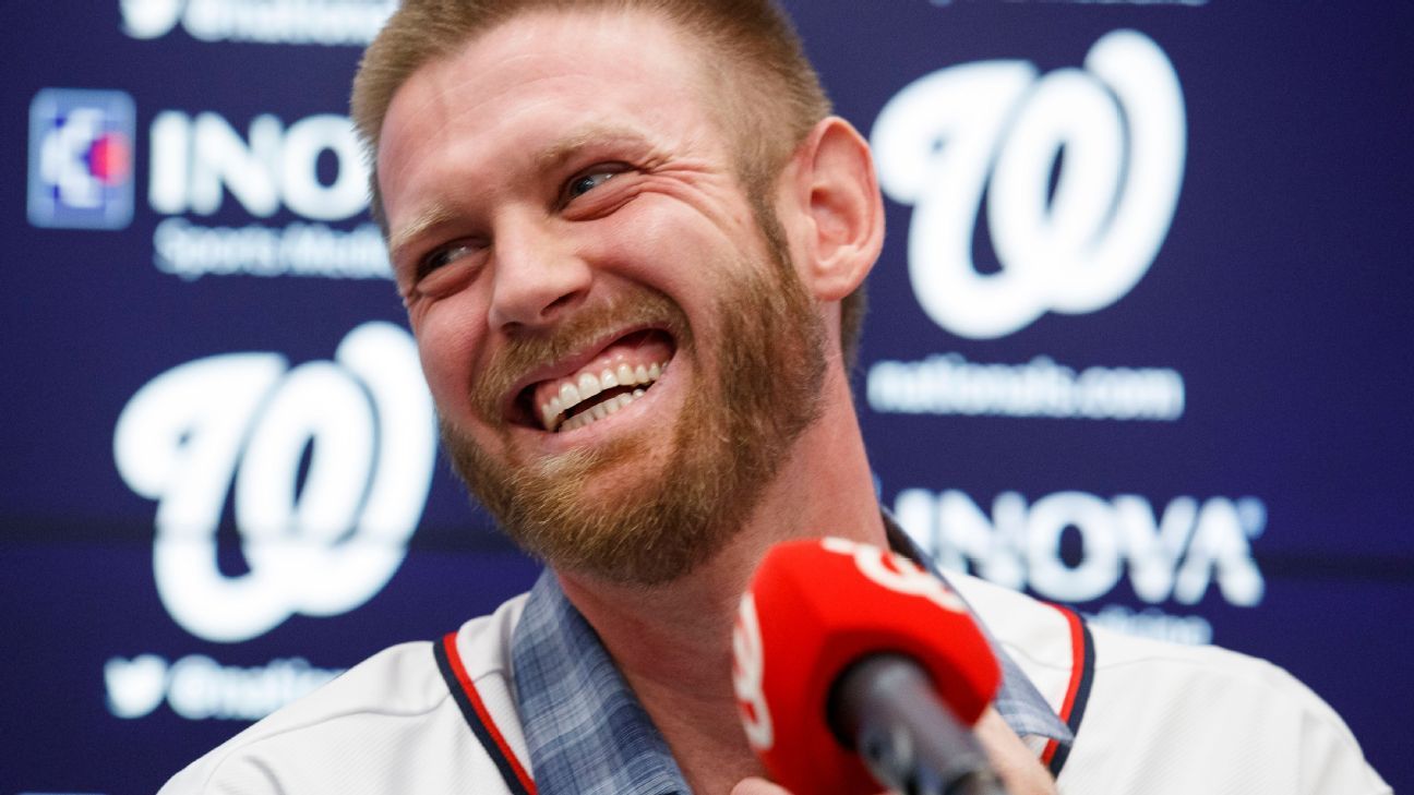 ’19 WS MVP Strasburg returns to SDSU, joins staff