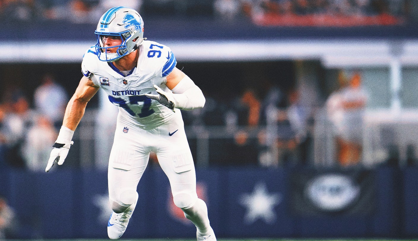 Aidan Hutchinson, Lions Agree to Extension With Record Guaranteed Money