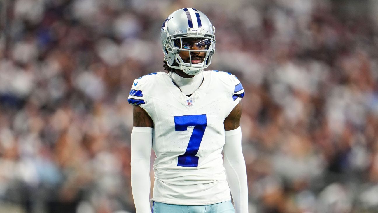 Cowboys’ Diggs out Sunday after home accident