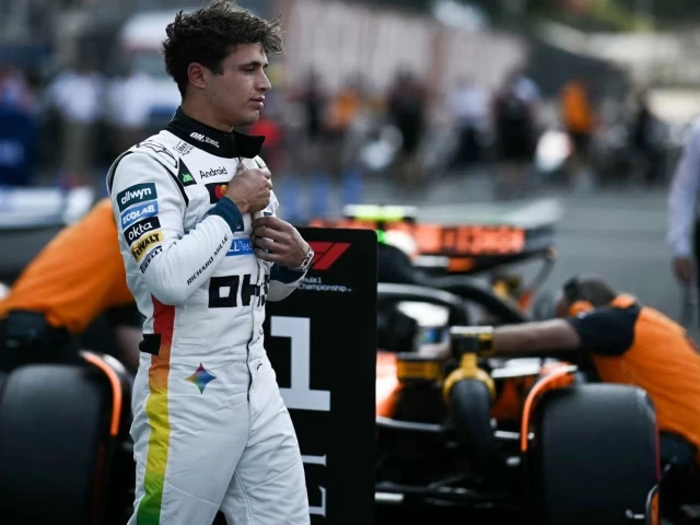 McLaren’s Norris takes stunning pole in Mexico ahead of both Ferraris | The Express Tribune