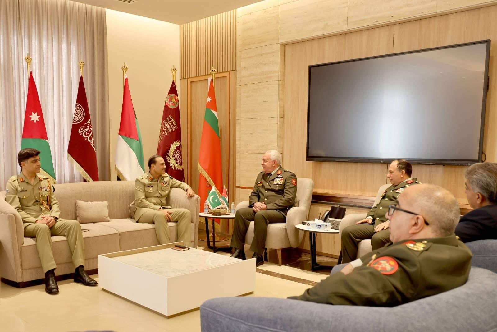 Pak Field Marshal Asim Munir holds historic talks with King Abdullah II to boost defense ties