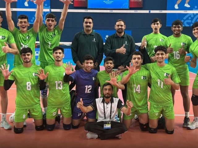 Pakistan storms into Asian Youth Games volleyball semifinals | The Express Tribune