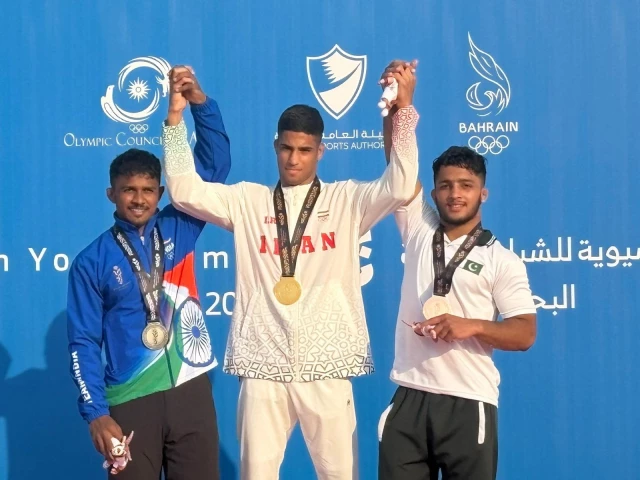 Pakistan’s Hassan Ali takes Asian Youth Games wrestling bronze | The Express Tribune