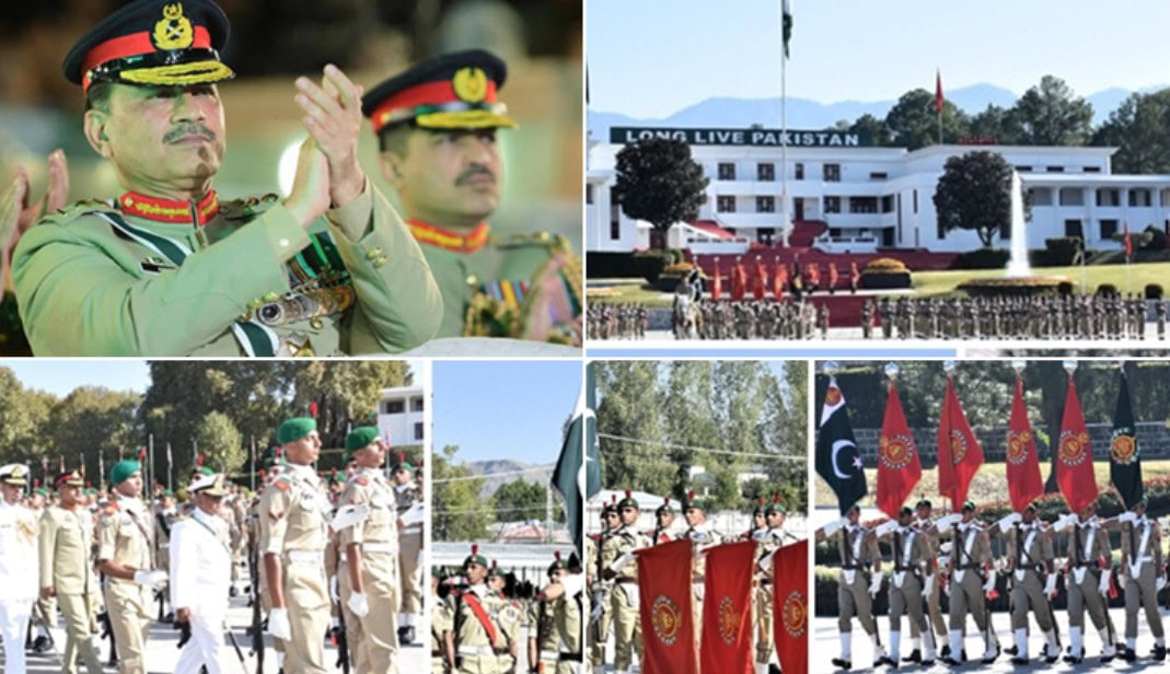 Passing Out Ceremony of 152nd PMA Long Course underway at Kakul