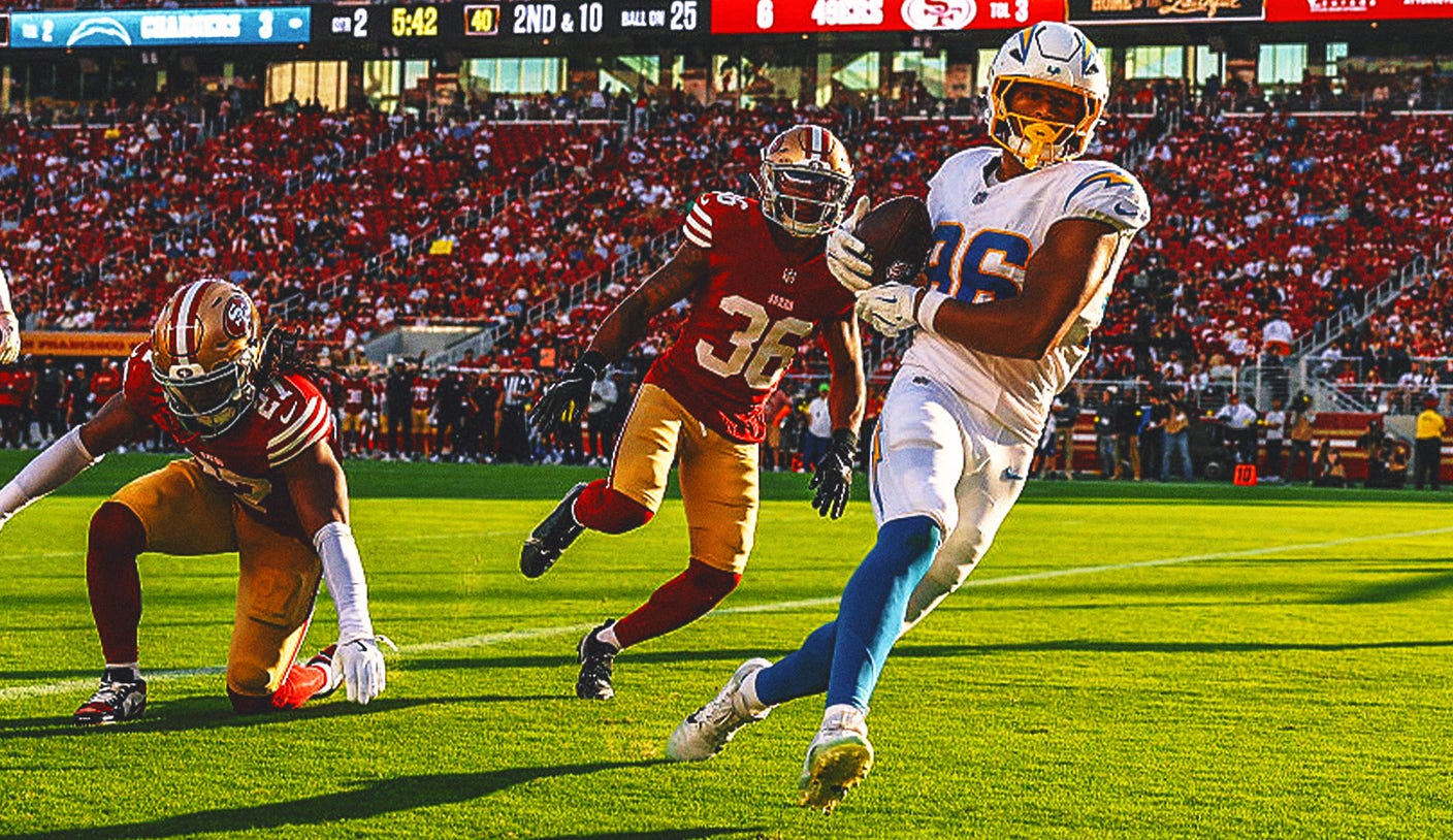 The Next Great Chargers Tight End? Fifth-Rounder Oronde Gadsden II Breaks Out