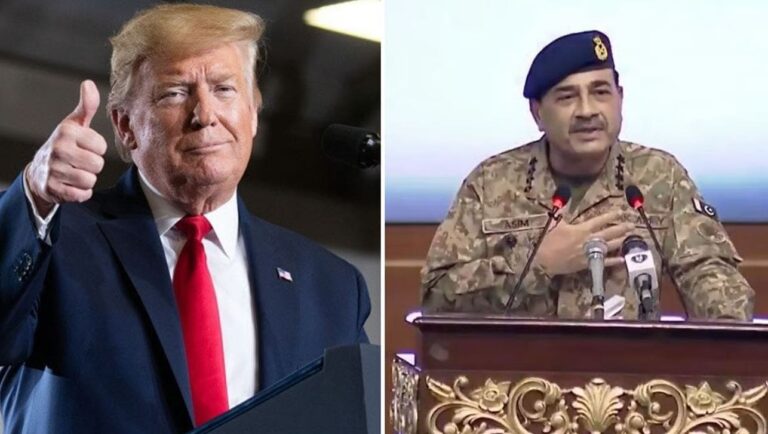 Trump Hails Pak Field Marshal Asim Munir Great Fighter Credits Him For Stopping War
