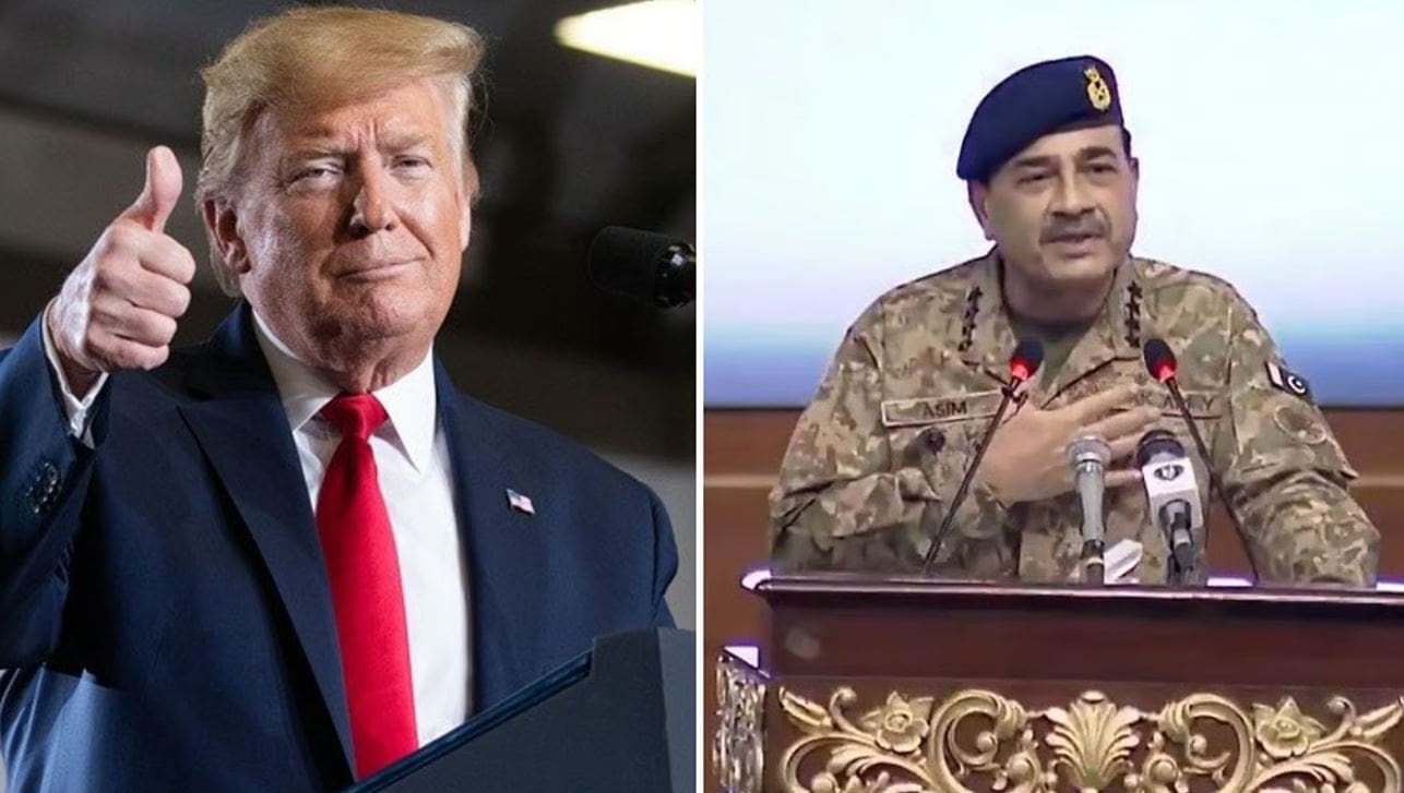 Trump Hails Pak Field Marshal Asim Munir Great Fighter Credits Him For Stopping War