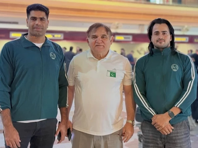 Arshad Nadeem and Yasir Sultan win gold and silver medals at Islamic Solidarity Games 2025 | The Express Tribune