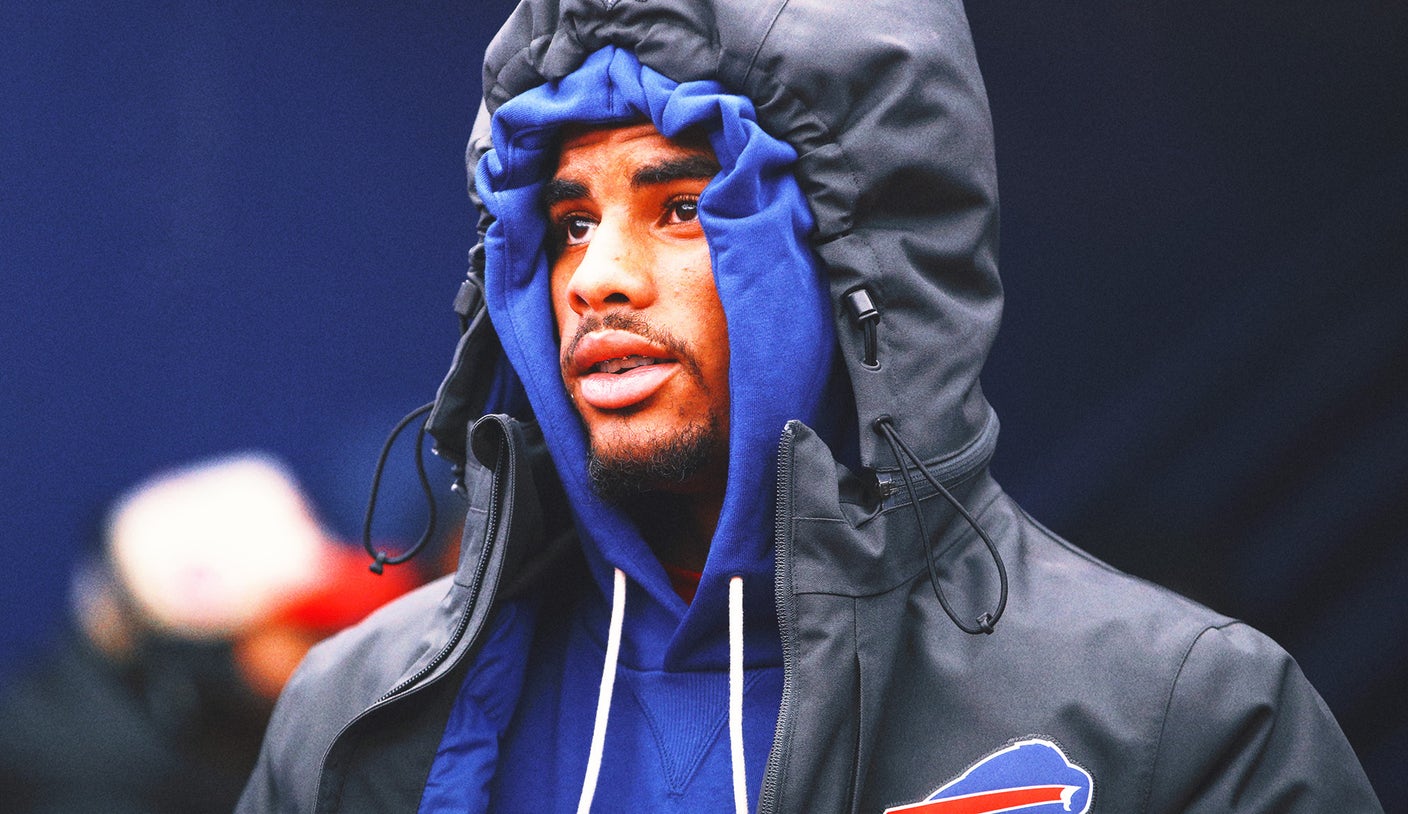 Bills' Dion Dawkins Gives Stern Message to WR Keon Coleman After Healthy Scratch