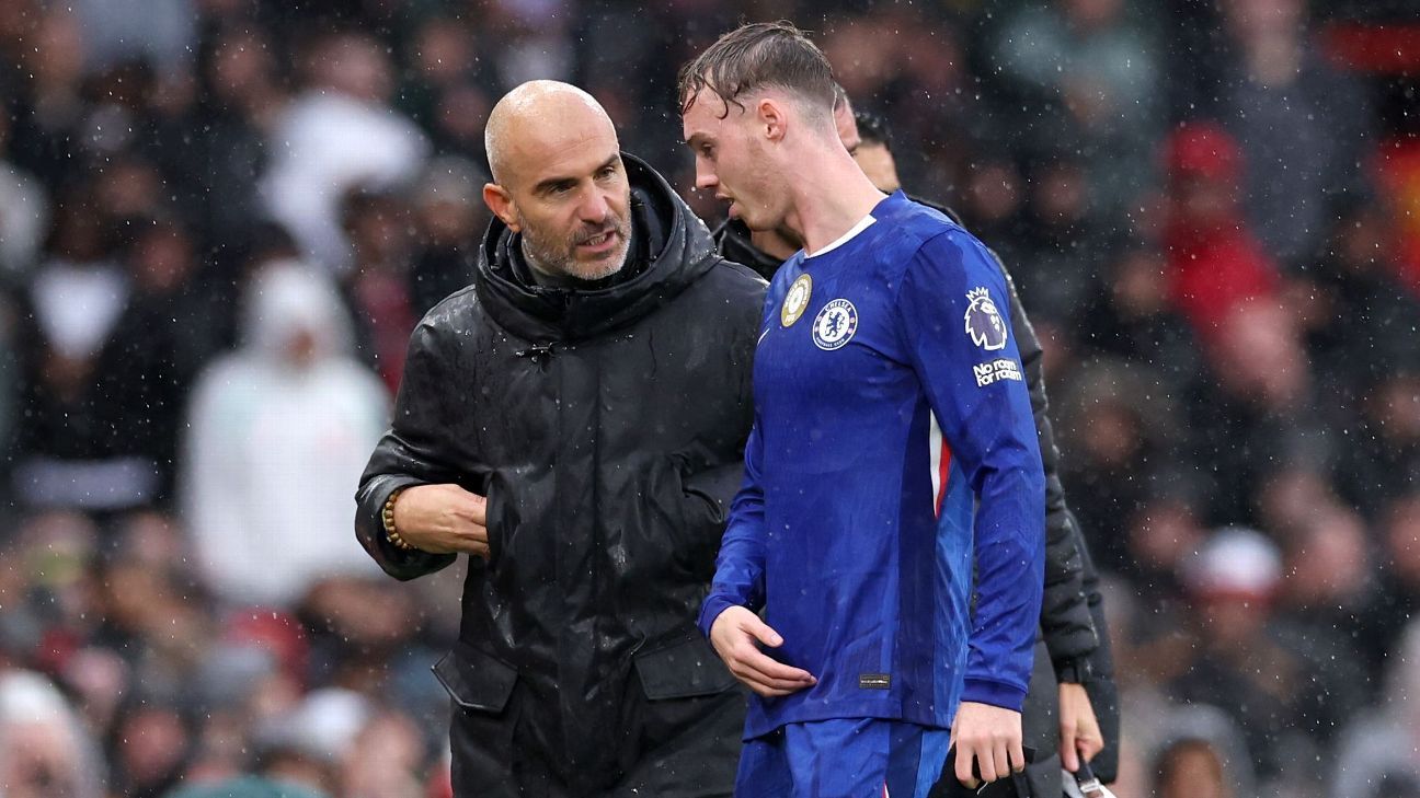 Chelsea’s Cole Palmer out vs. Burnley after freak injury at home