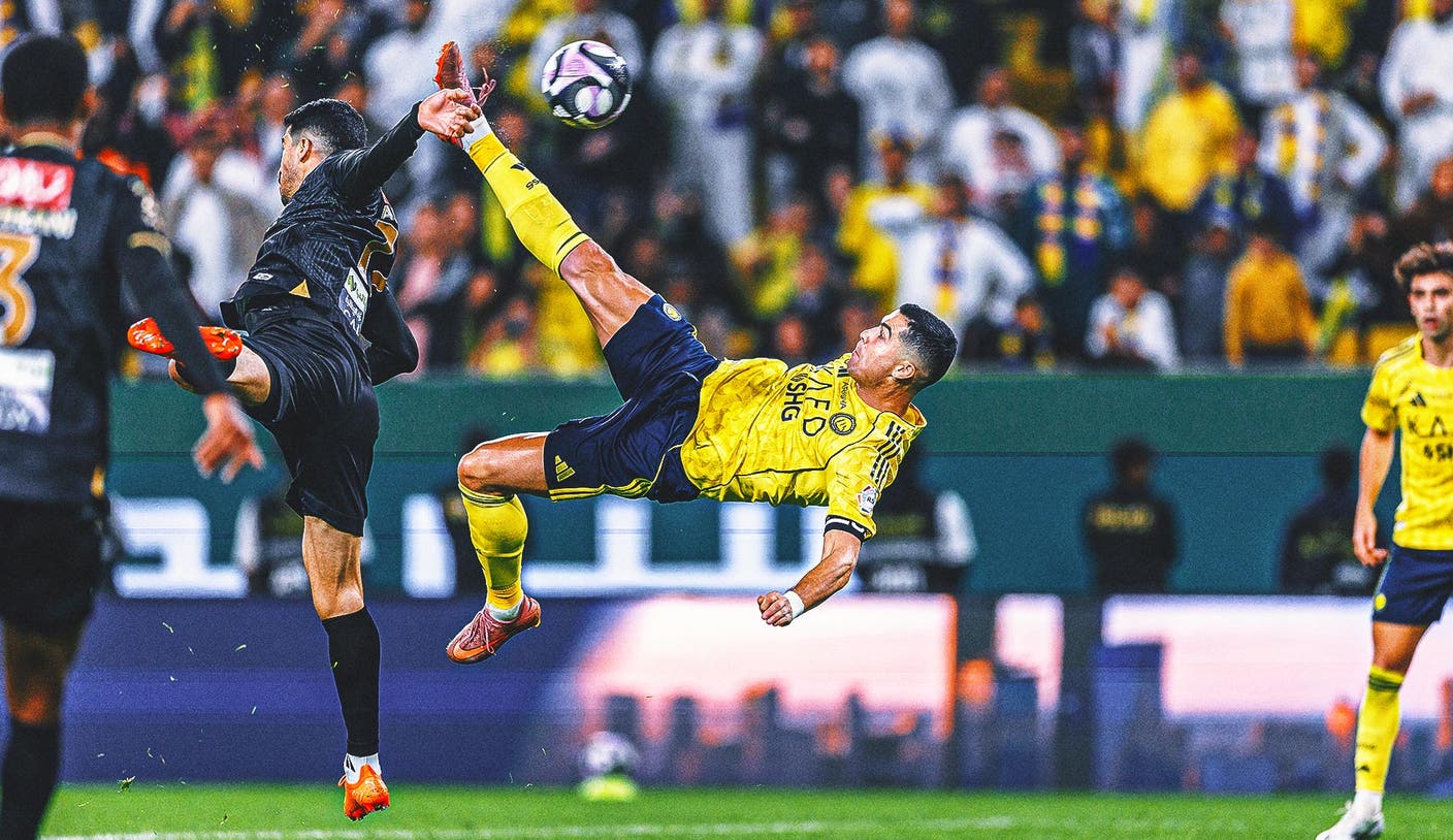 Cristiano Ronaldo Scores From Bicycle Kick For Al-Nassr In Saudi Pro League