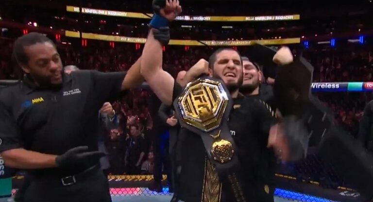 Dagestani Fighter Islam Makhachev Crushes Della Maddalena To Make Ufc History