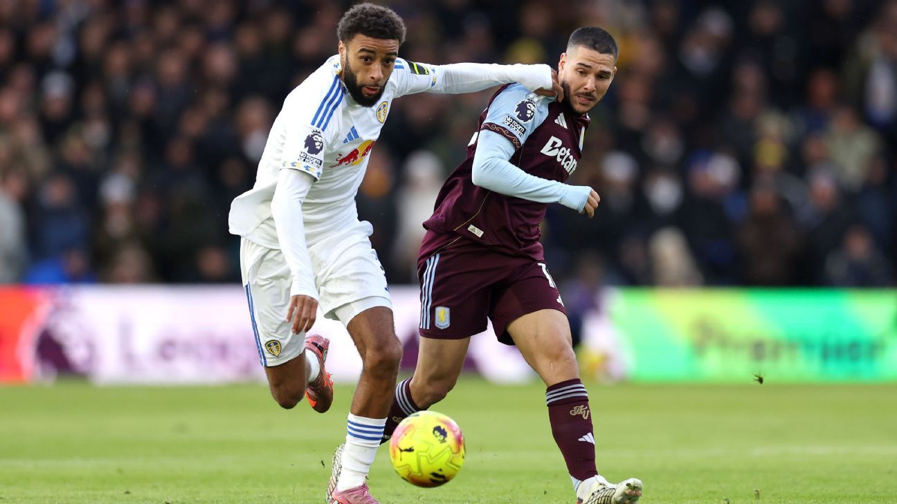 European soccer live updates: Villa level at Leeds ahead of Arsenal-Tottenham