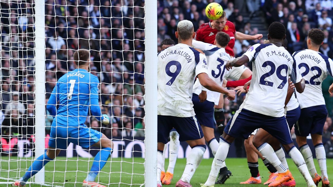 European soccer updates: Man United save late point at Spurs