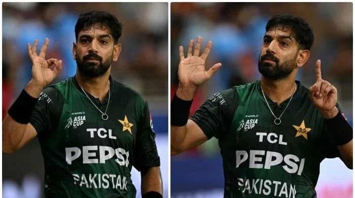 Haris Rauf handed two-match suspension for 'breaching ICC code of conduct'