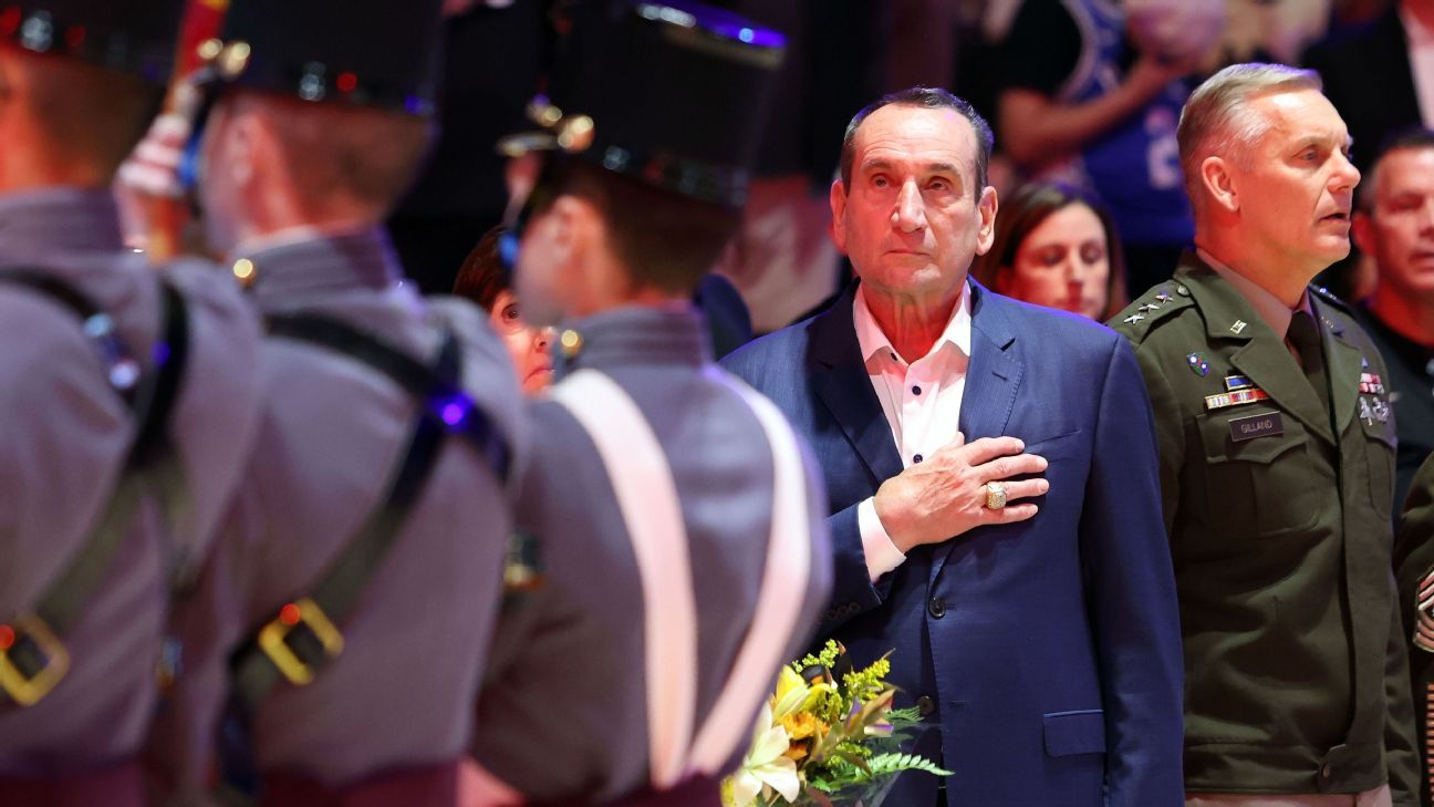 Krzyzewski on hand as Army falls to No. 4 Duke