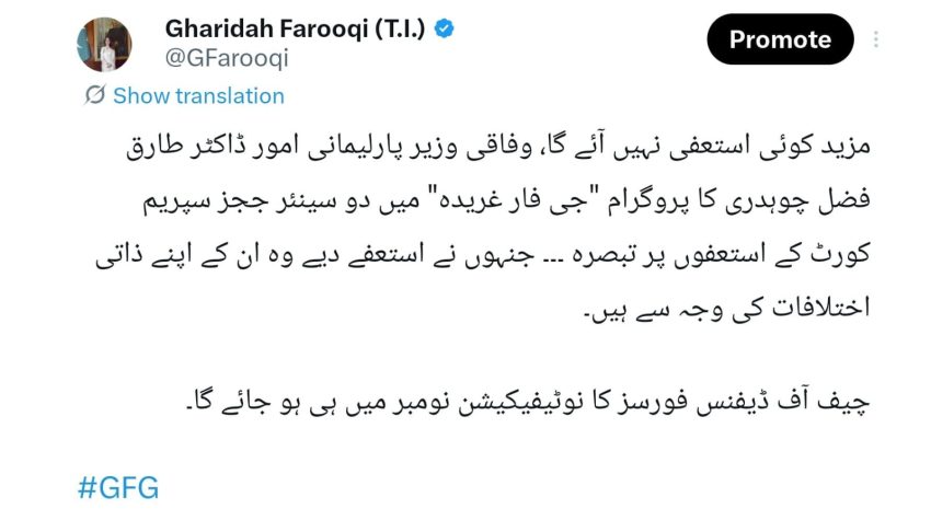 More Supreme Court Judges To Resign Over 27th Constitutional Amendment