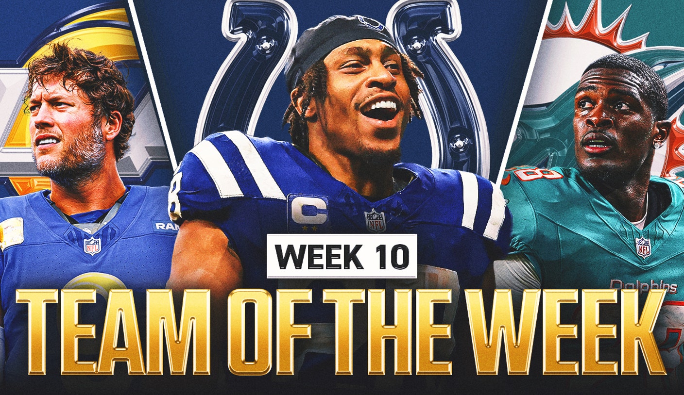 NFL Week 10 Team of the Week: Jonathan Taylor Headlines Sunday's Best