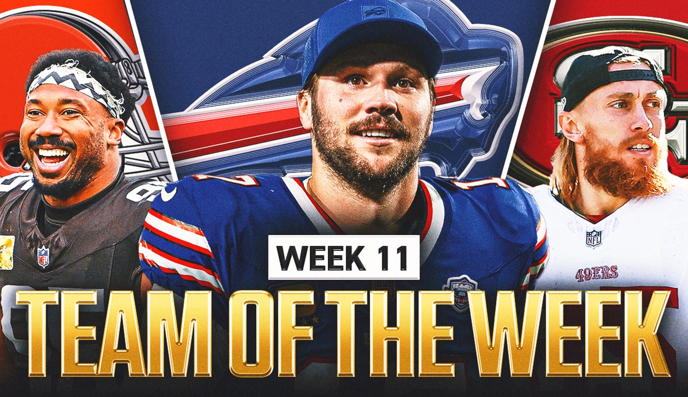 NFL Week 11 Team of the Week: Josh Allen Headlines With 6-TD Performance