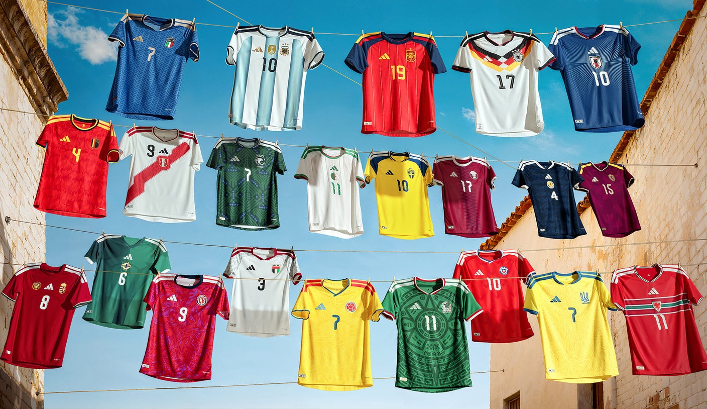 New Home Kits! Argentina, Mexico, Spain Get Fresh Looks Ahead of 2026 World Cup