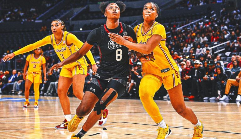 No. 2 South Carolina Beats No. 8 Southern California in 'The Real SC' Matchup