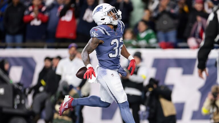 Patriots handle AFC East rival Jets at home behind TreVeyon Henderson’s 3-touchdown night