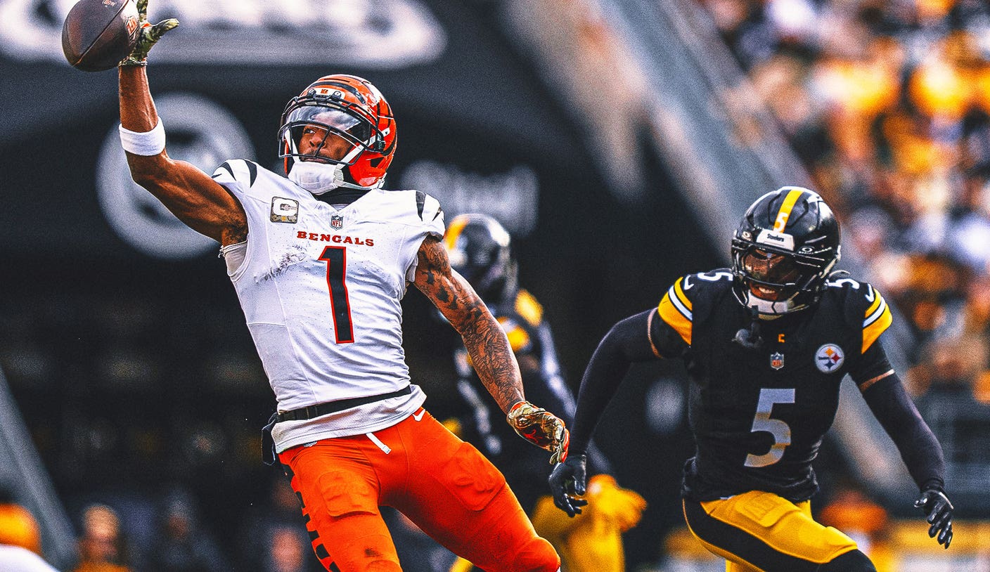 Steelers' Jalen Ramsey Claims Ja'Marr Chase Spit on Him, But Bengals WR Denies It