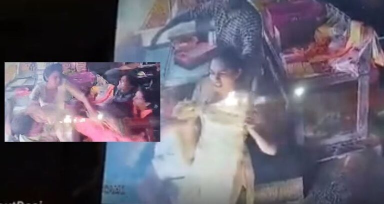 Viral CCTV shows Brutal Assault on Female police constable in broad daylight