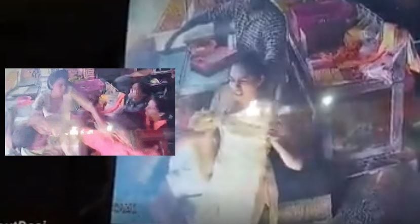 Viral CCTV shows Brutal Assault on Female police constable in broad daylight