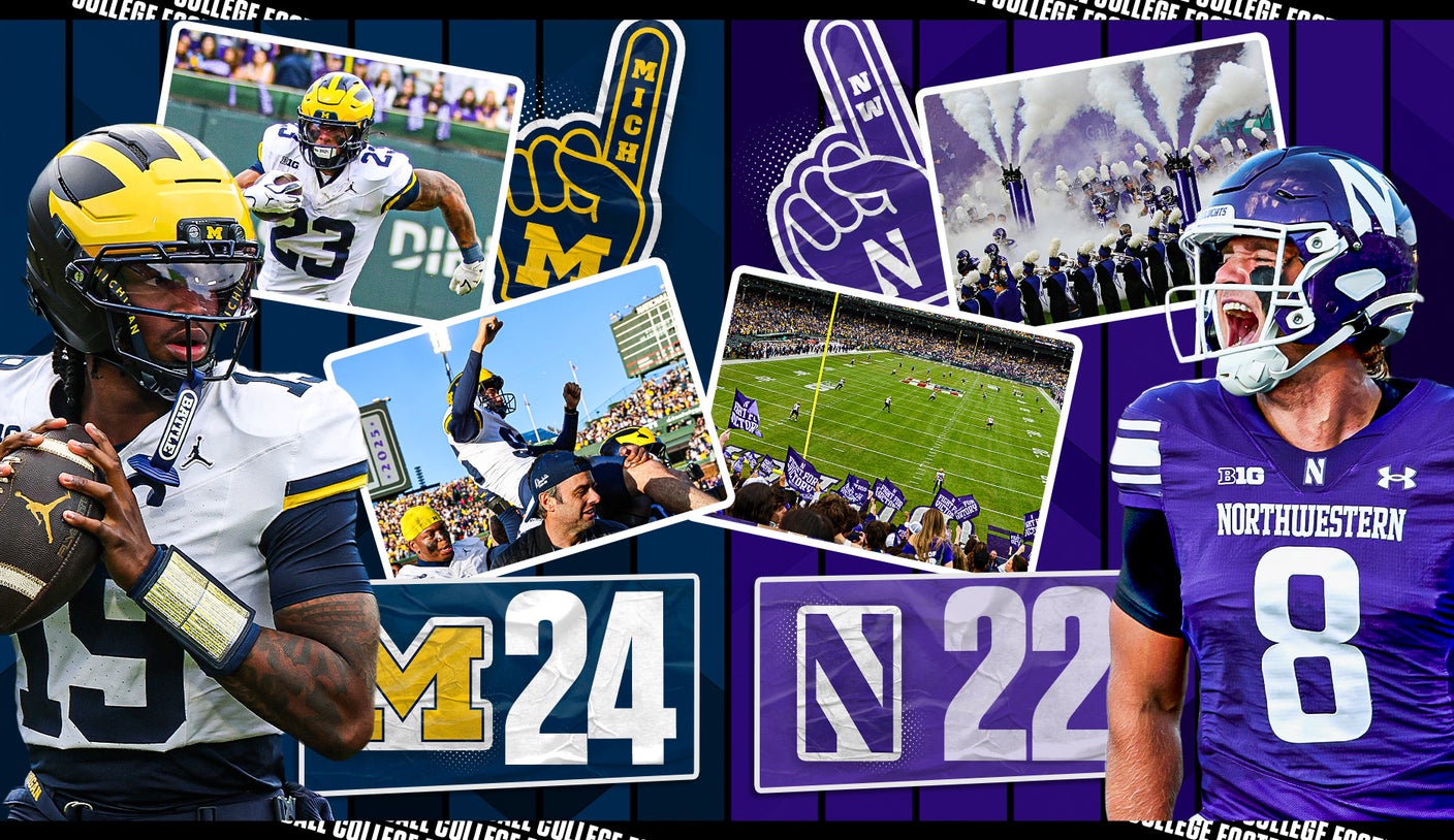 Wrigley Field Photo Essay: Michigan's CFP-Saving Win on Big Noon Saturday