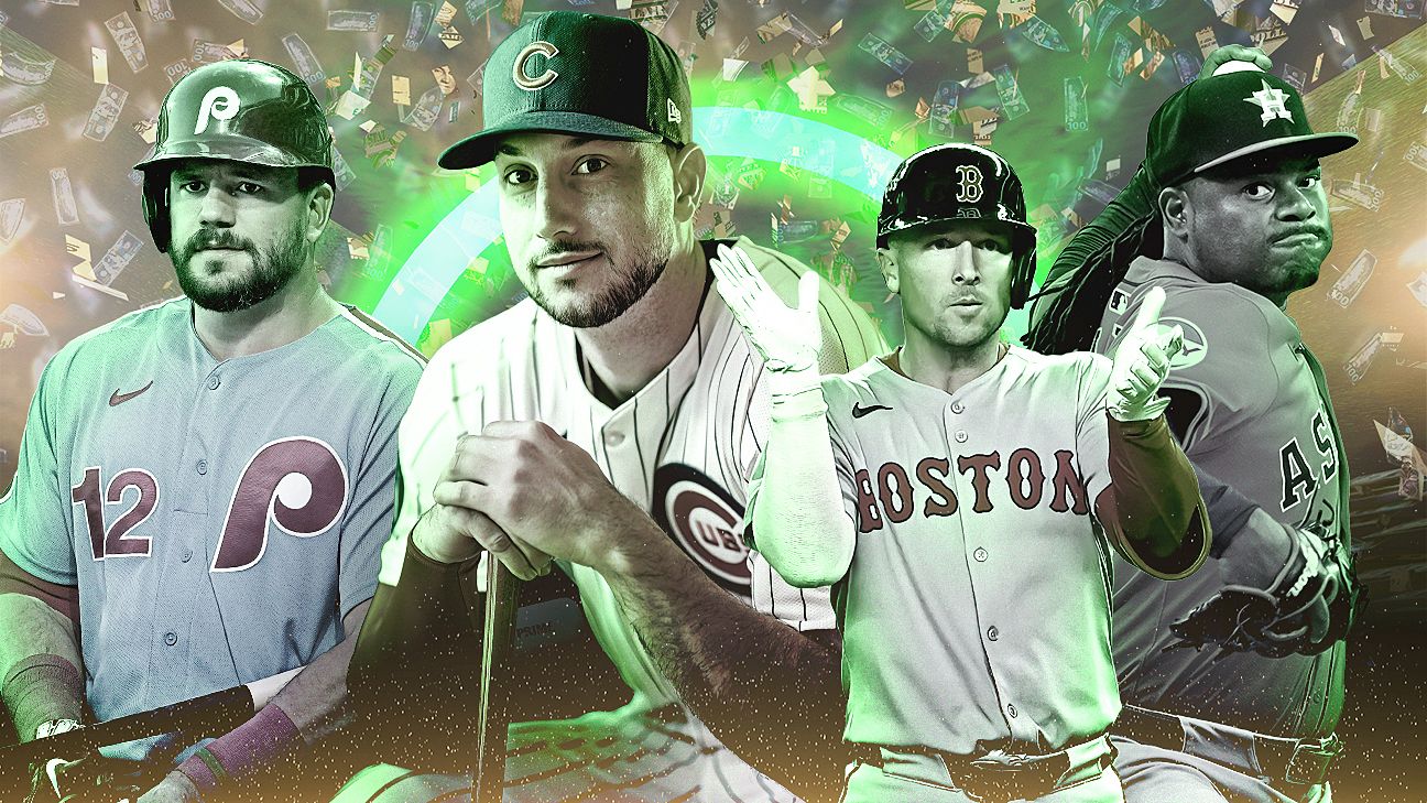 Your guide to MLB free agency: Rankings and contract projections for the top 50 free agents