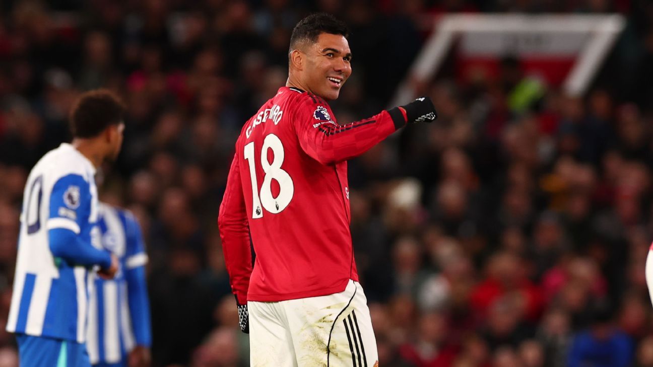 ‘He’s an example for everyone’: How Casemiro revived his sputtering Man United career
