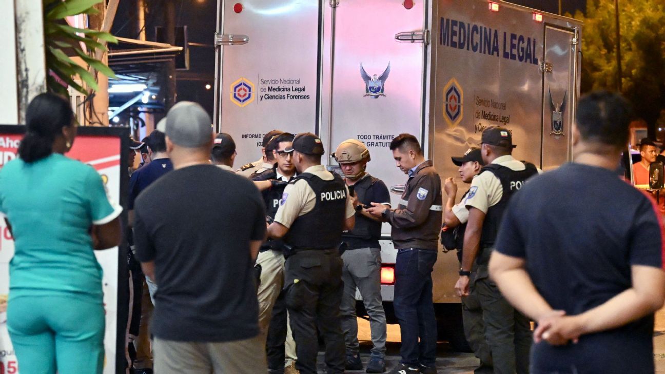 2 suspects arrested in killing of Ecuador defender