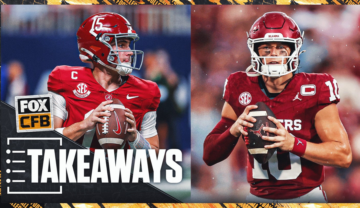 4 Takeaways From Alabama's Comeback, Oklahoma's Collapse in CFP First-Round Game