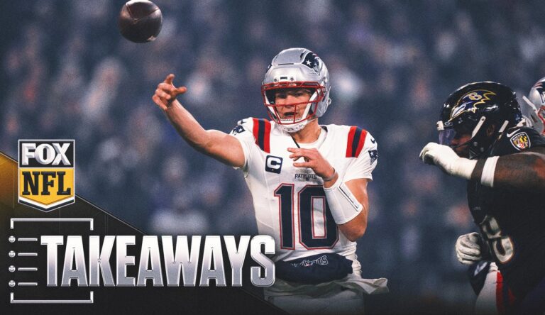 4 Takeaways From the Patriots' Win Over the Ravens