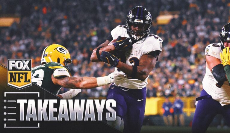 4 Takeaways From the Ravens' Win Over the Packers