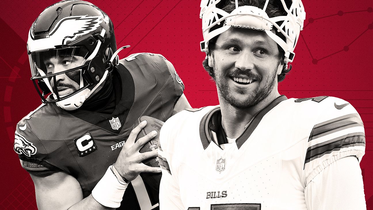 Can Jalen Hurts or Josh Allen break the career rushing TD record?