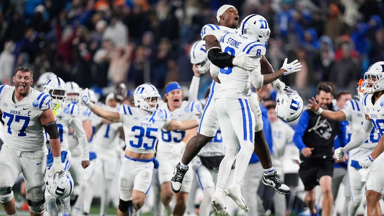 Duke upsets Virginia in overtime to claim ACC title, possibly shaking up CFP picture