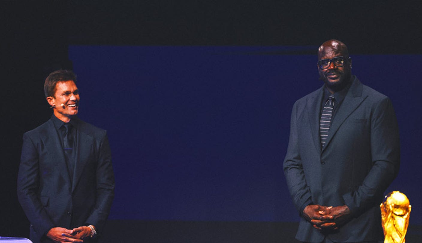 FIFA World Cup Draw 2026: Brady, Gretzky, Shaq, Judge Among Celebrities Present