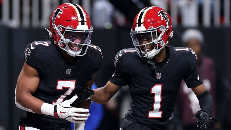 Falcons, Bijan Robinson run over Rams in Week 17 MNF win