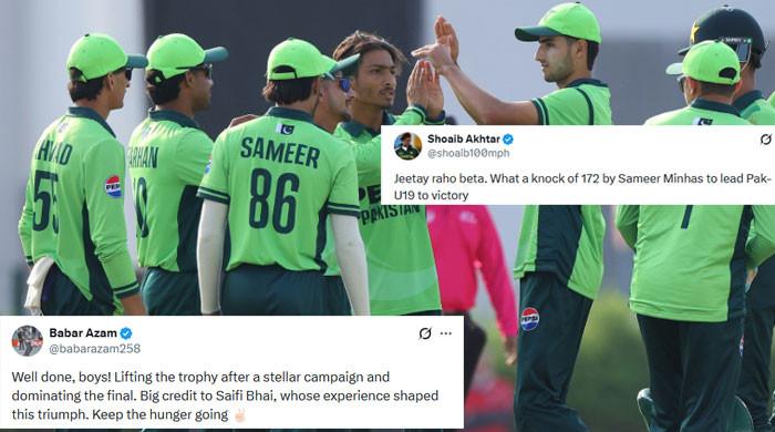 'Fearlessness, maturity, belief:' Cricket fraternity hails Pakistan on U19 Asia Cup title